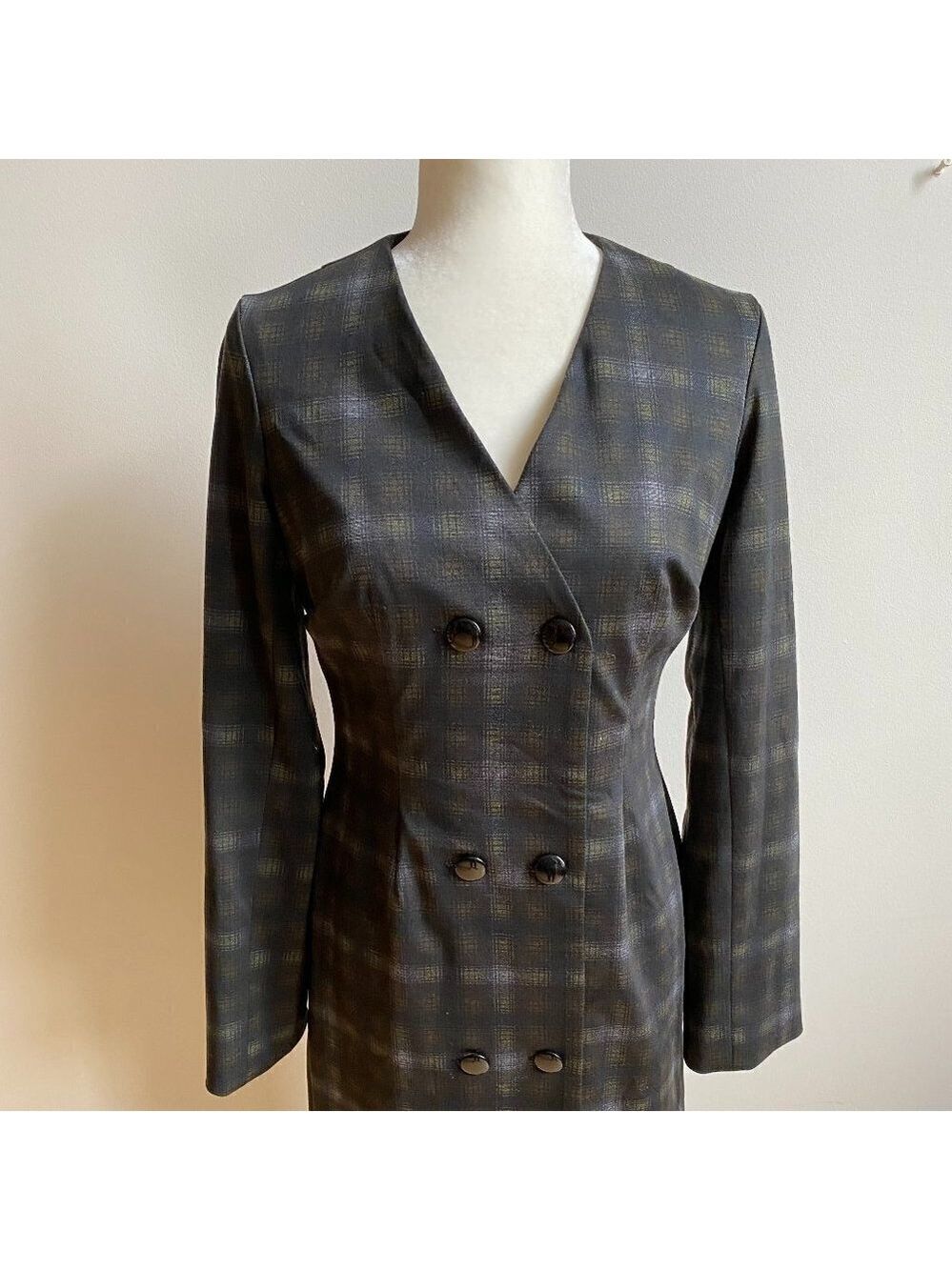 Hilary Macmillian BNWT plaid blazer dress - Picture 3 of 9